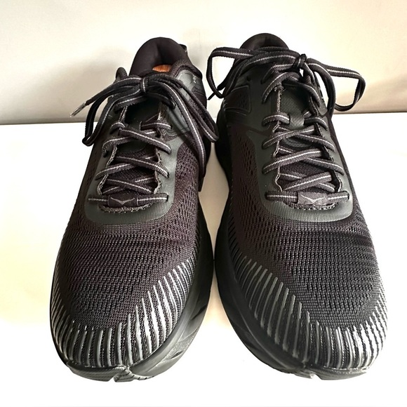 Hoka One One Other - Hoka One One Bondi 7 X-Wide Low Top Black Sneakers Size 10.5 (4E) EUC Athletic
